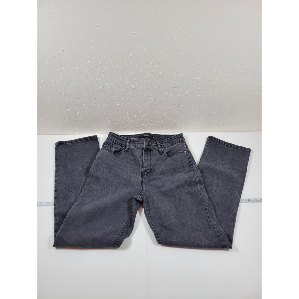 Hudson‎ Straight Leg Jeans Womens 6 Gray Excellent Stretch Denim 5-Pocket